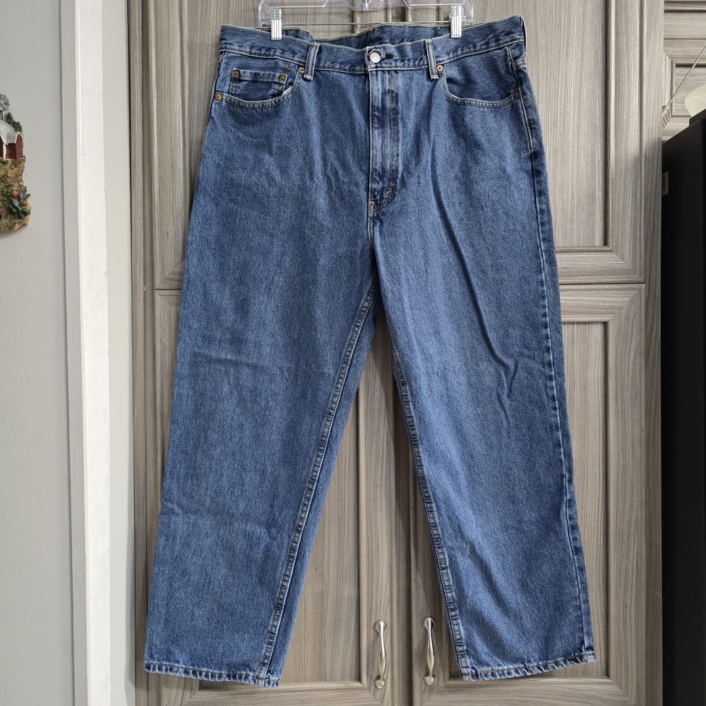 Levi's 550 Med Wash Mens Jeans Size 42x30